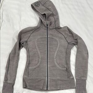 Lululemon Gray Zip-Up Hoodie